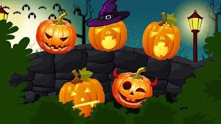 Five Little Pumpkins  Kids Halloween Song [upl. by Haldas73]