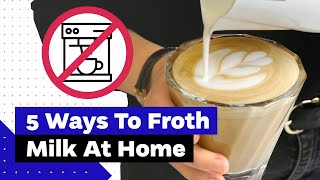 How To Froth Milk At Home Best Milk Frothers Review [upl. by Ttej608]