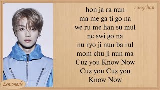 NCT U  Know Now Easy Lyrics [upl. by Nerita764]