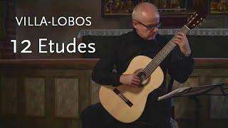 12 Etudes • VillaLobos • Andrzej Wilkus [upl. by Ahset]