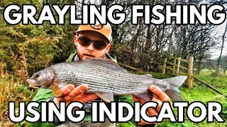 Fly Fishing For Grayling Using Indicators [upl. by Ekoorb]