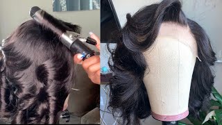 How To Curl A Wig [upl. by Eilrahs]