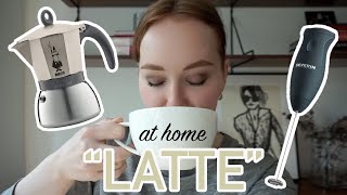 HOW TO MAKE A quotLATTEquot AT HOME moka pot  frother [upl. by Valerie839]