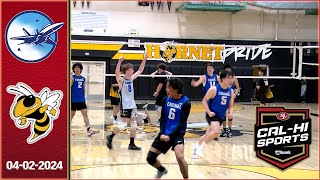 OFFICIAL HIGHLIGHTS  Encinal at Alameda Boys Volleyball [upl. by Airel]