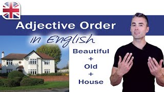 Adjective Order in English  English Grammar Lesson [upl. by Willette93]