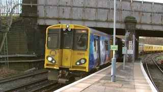 Half an Hour at 216  Birkenhead North Station 1022017  Class 507 508 terminus [upl. by Anilyx]