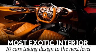 10 Most Exotic Interior Designs You Can Find in Modern Bespoke Cars [upl. by Sera]