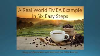 A Real World FMEA Example in 6 Easy Steps [upl. by Noraha]