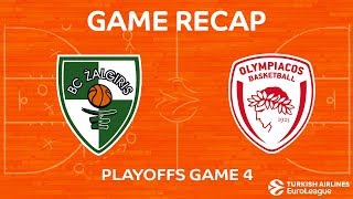 Highlights Zalgiris Kaunas  Olympiacos Piraeus [upl. by Ronni]