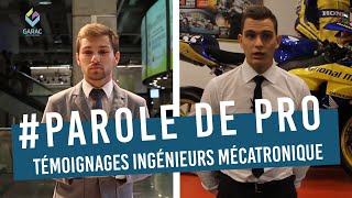 Témoignages Ingénieurs Mécatronique CNAM GARAC [upl. by Scibert]