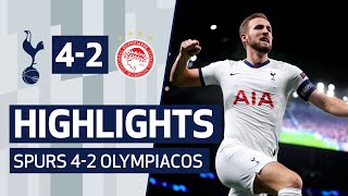 HIGHLIGHTS  Spurs 42 Olympiacos  Incredible comeback in Jose Mourinhos first home win [upl. by Losse]