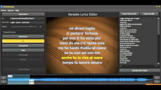 How to Add Lyrics to MP3 and create Video Karaoke [upl. by Gnouhc923]