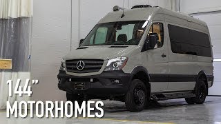 144quot Sprinter Motorhomes in Progress and For Sale  Advanced RV [upl. by Anai722]