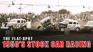 1950s Historical Footage Of Stock Car Races [upl. by Birk270]