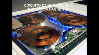 como funciona una cocina a induccion magnetica [upl. by Annaitat]